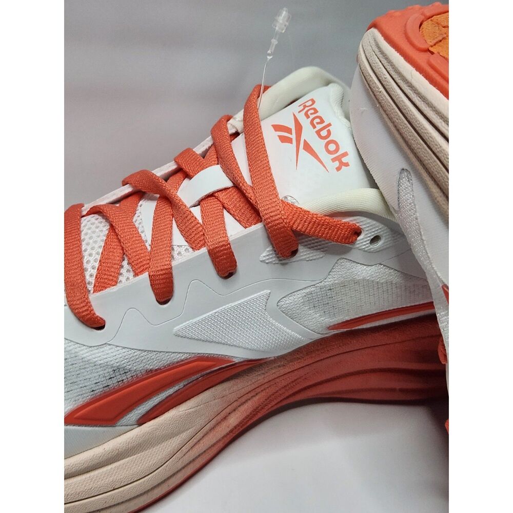 Reebok Women’s Running Sneakers Coral White Size 6.5 - Picture 8 of 10
